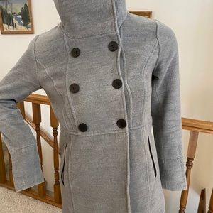 Urbanology Gray Pea coat‎ Double Breast Soft Lined